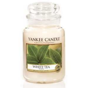 Vonná svíčka Yankee candle White Tea classic velký 625g/150hod