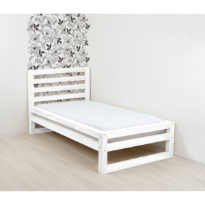 Benlemi Jednolůžková postel DeLuxe 90x190 cm Barva: Bílá