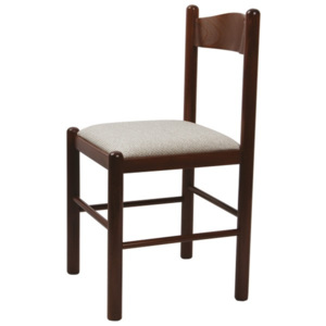 Dřevěná buková jídelní židle BRADOP AGÁTA – čalouněný sedák, na míru
