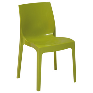 Plastová jídelní židle Stima ICE – bez područek, více barev Verde anice