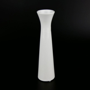 Bílá porcelánová váza Sisi- 25 cm