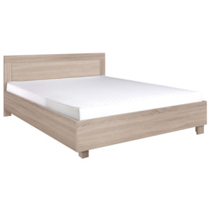Manželská postel s matrací Car CR22/23, Rozměr postele: 140x200, Barva: dub sonoma