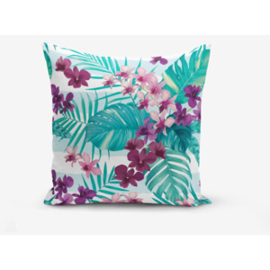 Povlak na polštář Minimalist Cushion Covers Lilac Flower, 45 x 45 cm