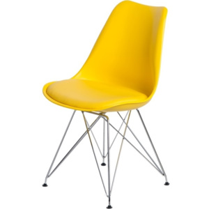 Mørtens Furniture Jídelní židle Norby Barva: oranžová