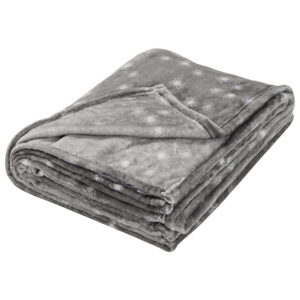 MERADISO® Hebká deka, 150 x 200 cm (světle šedá)