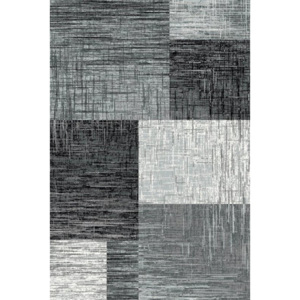 Ayyildiz Kusový koberec moderní Plus 8001 černý do obýváku 080x150 cm