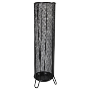 Kovový stojan na deštníky ICO, černý A9269066