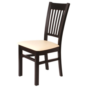 Dřevěná buková jídelní židle BRADOP ANETA – čalouněný sedák, na míru
