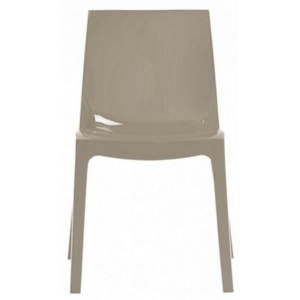 Plastová jídelní židle Stima ICE – bez područek, více barev Grigio perla