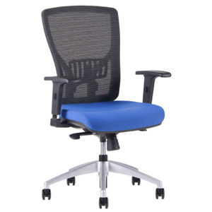 Kancelářská židle na kolečkách Office Pro HALIA MESH BP – s područkami Modrá