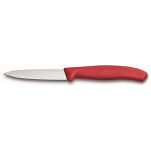 Nůž na zeleninu Victorinox, červený