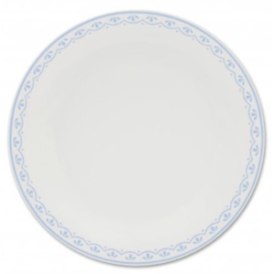 Talíř dezertní, 21 cm, HyggeLine, světle modrá, Leander, český porcelán