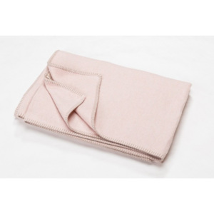 Bavlněná deka SYLT pastel pink, Růžová