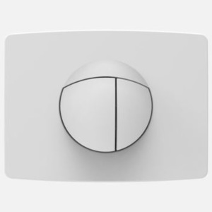 Ovládací tlačítko k WC maloformátové SANIT 16 701 01 0000 bílá
