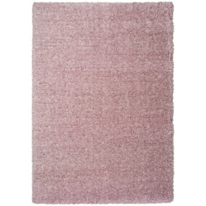 Růžový koberec Universal Floki Liso, 140 x 200 cm