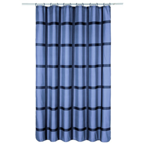 MIOMARE® Sprchový závěs, 180 x 200 cm (modrá)
