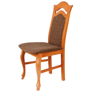 Jídelní dřevěná židle Bradop LJUBA – čalouněná, na míru