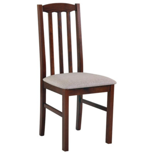 Židle Dalem XII, 016-drevo olše, 016-potah 30 - ekokůže šedá - NE 8 MIRJAN