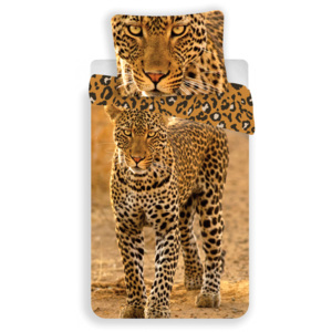 Vesna | Povlečení bavlna Leopard 2017 140 x 200 cm, 70 x 90 cm