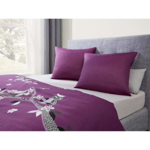 MERADISO® Povlak na polštář, 50 x 60 cm, 2 kusy (lila fialová)