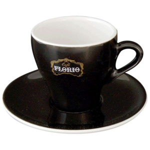 Šálek a podšálek FLORIO double espresso od Francouzské firmy Cafés Richard