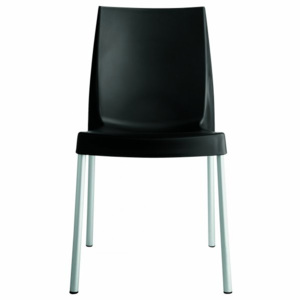 Plastová jídelní židle Stima BOULEVARD – bez područek, více barev Antracite