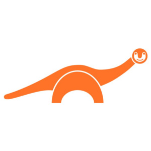 Dinosaurus Diplodocus - samolepka na zeď