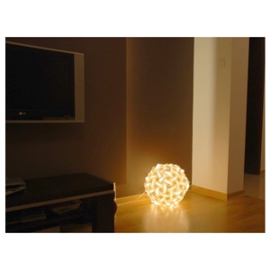 Lampa lumin N1 průměr 45 cm, Bílá