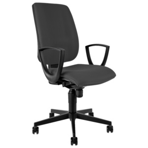 Kancelářská ergonomická židle 1380 SYN FLUTE – s područkami, více barev DORA D5