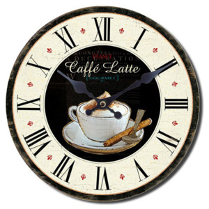 Bez značky Nástěnné hodiny Café - různé druhy variant: 1