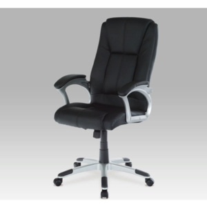 Kancelářská židle na kolečkách Autronic KA-N637 BR – černá