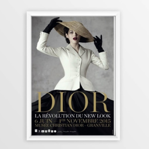 Nástěnný obraz v rámu Piacenza Art Dior With Hat, 30 x 20 cm