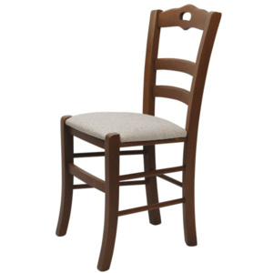 Dřevěná buková jídelní židle BRADOP ZUZANA – čalouněný sedák, na míru