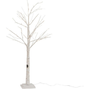 Svítící LED dekorativní papírový stromek J-Line Birch, výška 120 cm