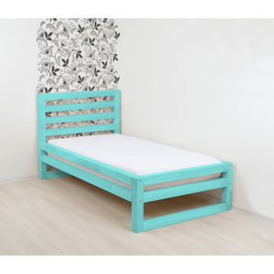 Benlemi Jednolůžková postel DeLuxe 120x200 cm Barva: Tyrkysová