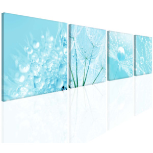 Blankytně modrá mandala (60x60 cm) - InSmile ®