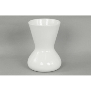 Váza keramická bílá HL817565