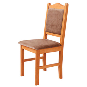 Jídelní dřevěná židle Bradop VĚRA – čalouněná, na míru