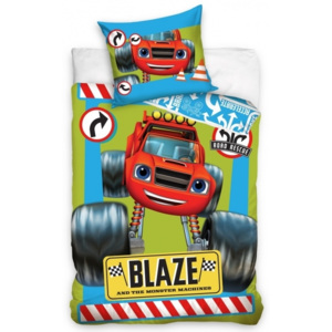 Carbotex povlečení bavlna Blaze Dopravní značky 140x200+70x80 cm