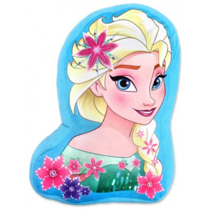 Tvarovaný 3D polštář Ledové království - princezna Elsa - Frozen