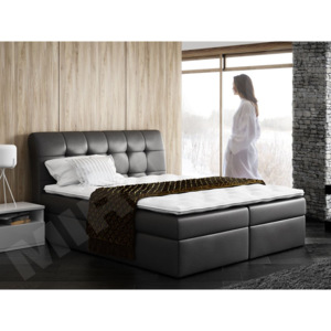 Kontinentální postel Limbo, Rozměr postele: 200 x 200 cm, Barva:: Madryt 1100
