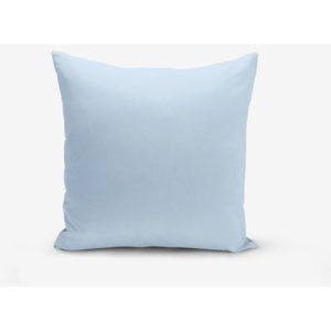 Modrý povlak na polštář Minimalist Cushion Covers Düz, 45 x 45 cm