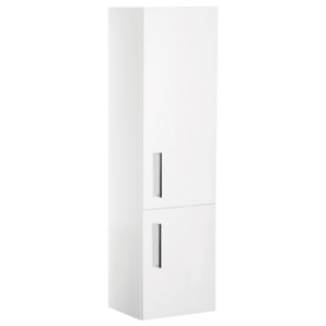 A-interiéry Trento W V 40 P/L bílá - koupelnová doplňková skříňka závěsná vysoká
