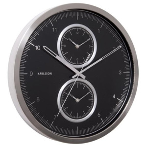 Karlsson Designové nástěnné hodiny KA5508BK 50cm