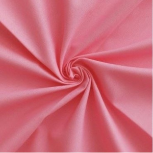 Dadka povlečení satén jednobarevný růžový, - 140x220+70x90 cm