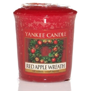 Vonná svíčka Yankee Candle Red Apple Wreath votivní 49g/15hod