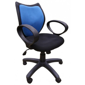 D-8127-1 kancelářská židle, modrá/černá