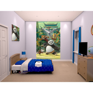 Walltastic Kung Fu Panda - fototapeta na zeď 152x243 cm (šířka x výška)