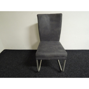 Nová šedá židle dvojitý sedák
