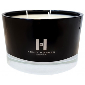 Luxusní 3 knotová svíčka Kelly Hoppen - černá